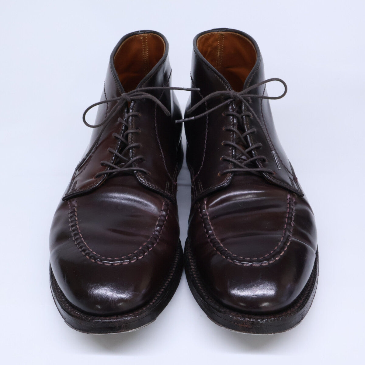Alden 86348 Lakota 5th Anniv Cordovan Dk Burgundy Boots Size US 8.5