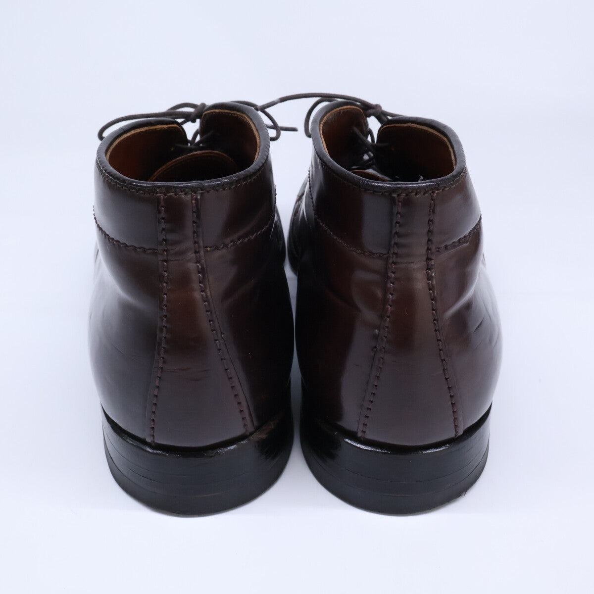 Alden 86348 Lakota 5th Anniv Cordovan Dk Burgundy Boots Size US 8.5