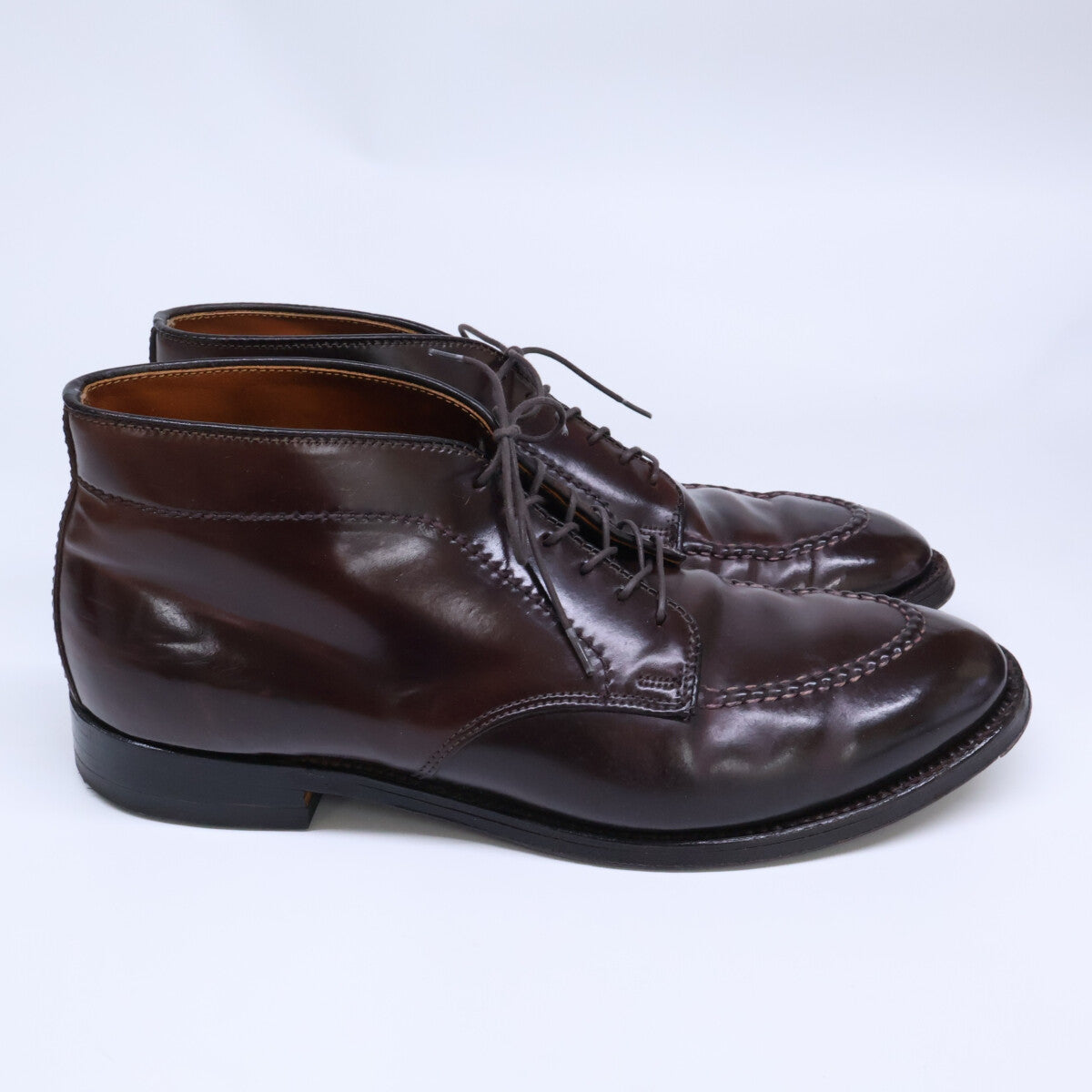 Alden 86348 Lakota 5th Anniv Cordovan Dk Burgundy Boots Size US 8.5