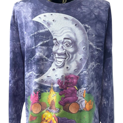GRATEFUL DEAD 1995 Till the Morning Comes Tie-Dye Long Sleeve Size L