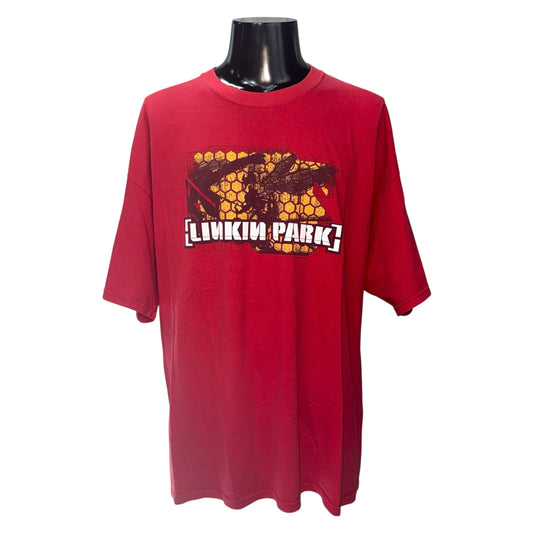 LINKIN PARK Hybrid Theory Y2K T-Shirt Size 2XL