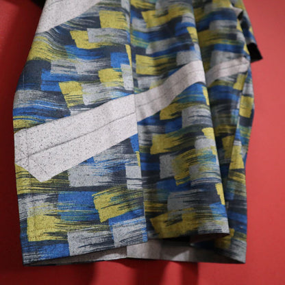 Issey Miyake Slanted Pleats All-Over Pattern T-Shirt Size 4
