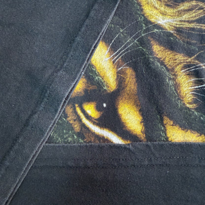 BOB MARLEY 90s "LION OF JUDAH" Faded Black T-Shirt Size XL
