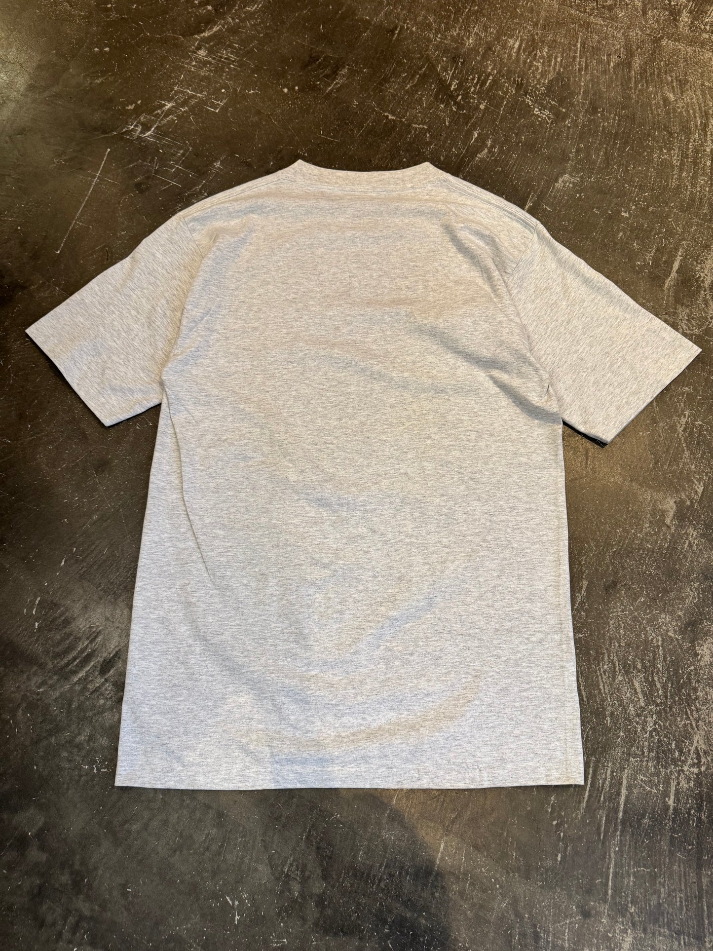 Vintage Gray Cotton Tee Size L