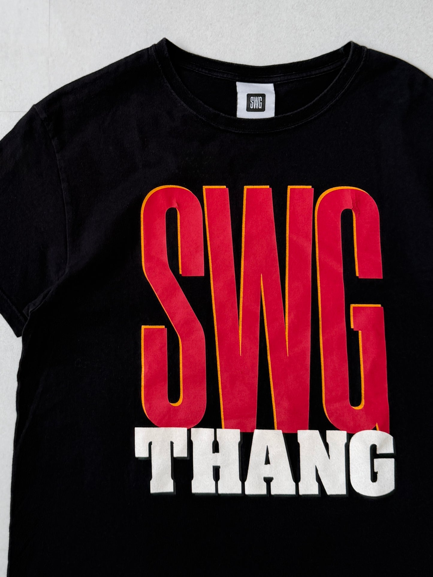 Swagger SWG Black Cotton T-shirt Size L