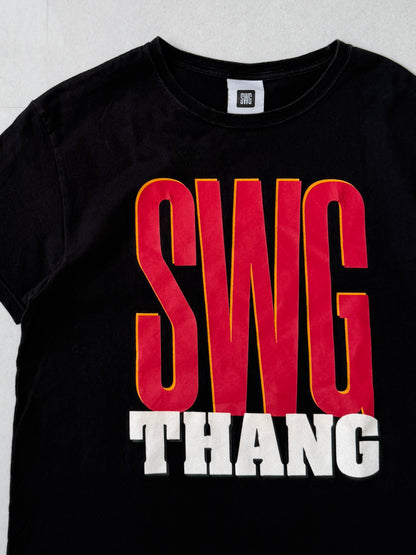 Swagger SWG Black Cotton T-shirt Size L