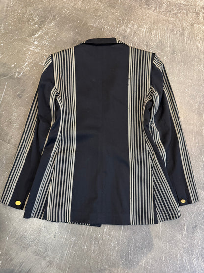 Vivienne Westwood Black Wool Long Sleeve Shirt Size 10