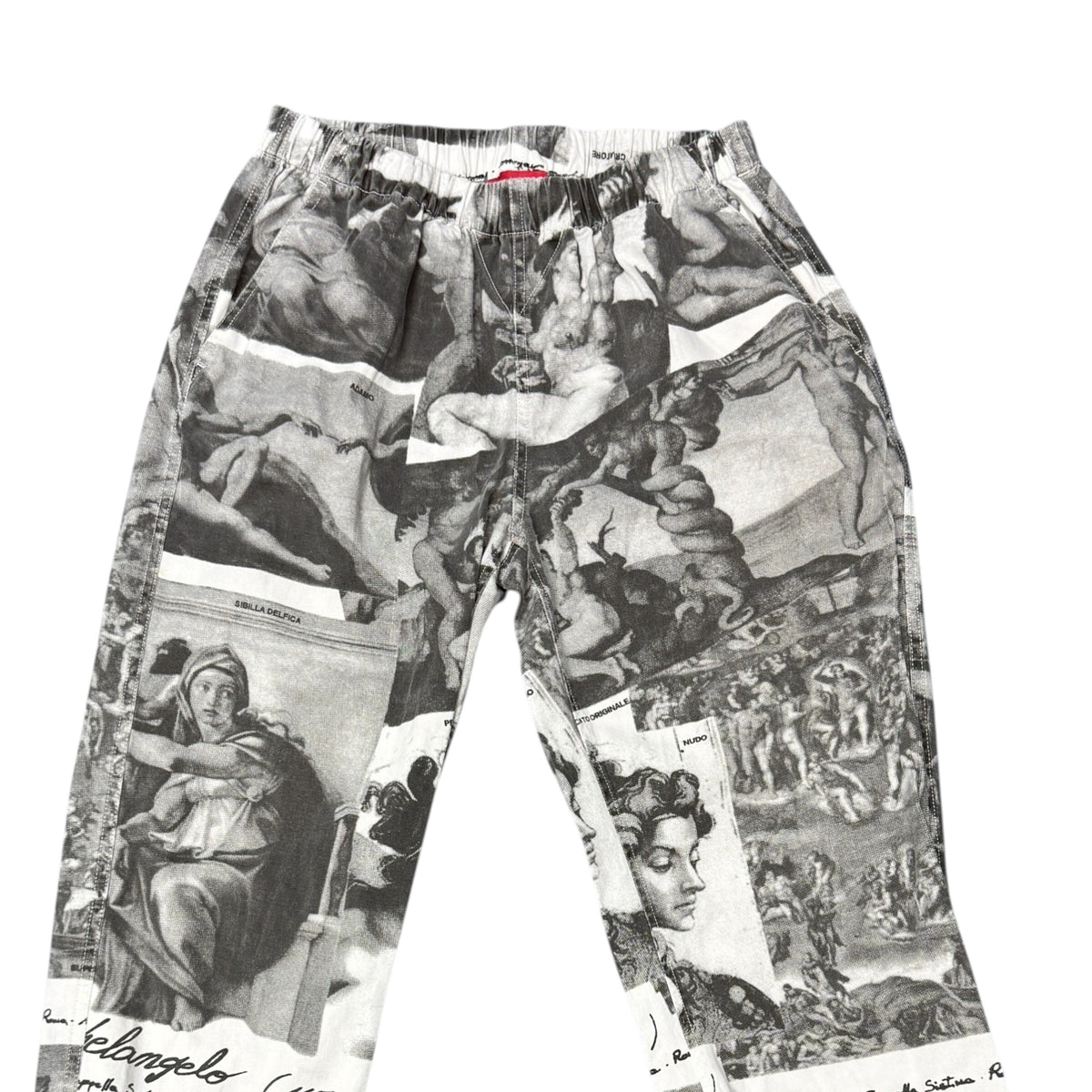 SUPREME 17AW Michelangelo All-Over Print Pant Size S