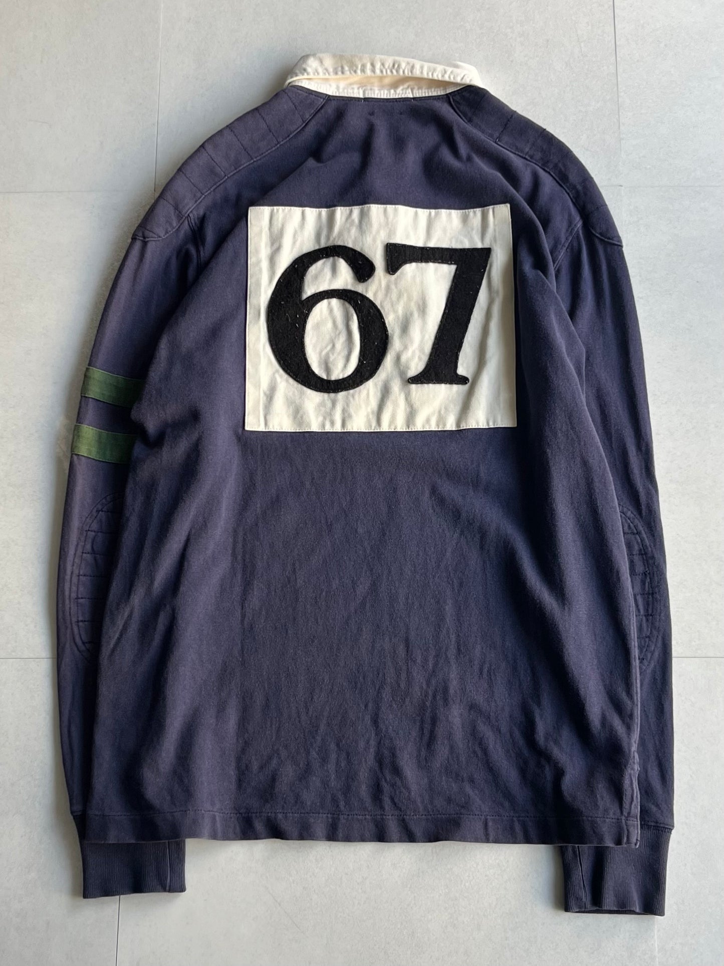 Polo Ralph Lauren Number Long Polo Shirt Size M