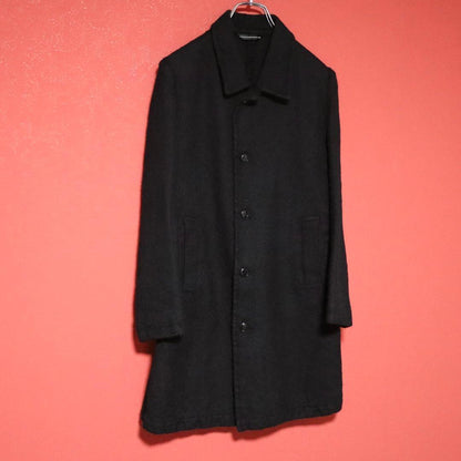 Yohji Yamamoto Y's Inside-Out Wool Chesterfield Coat Size 1