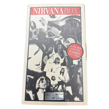 Nirvana 90s BOX Helter Skelter ITALY Limited Box Set T-shirt Size XL