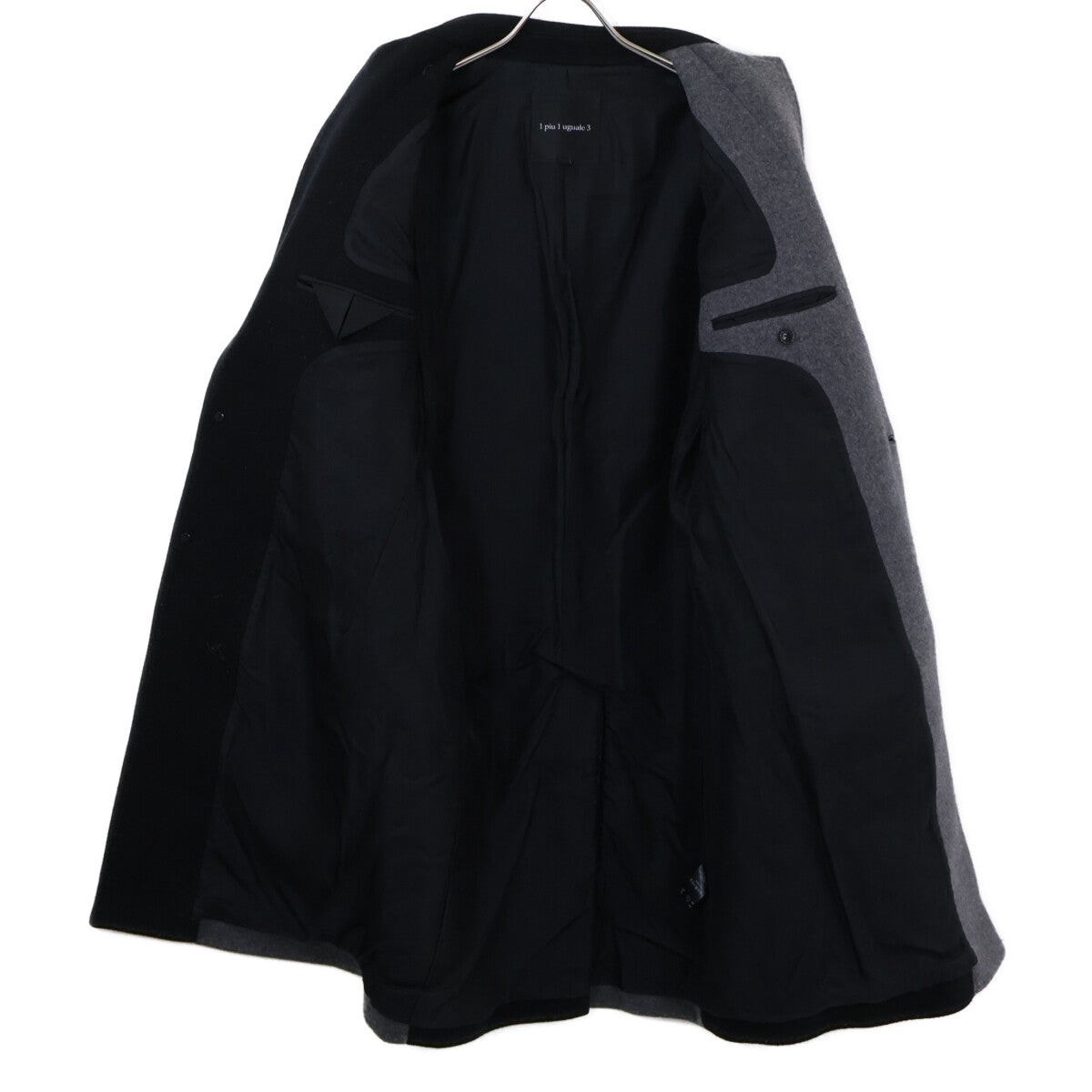 MRC Black/Gray Wool Crazy Chester Coat Size V(5)