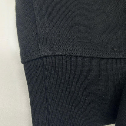 BURBERRY Logo Nova Check Label Hoodie Black Size M