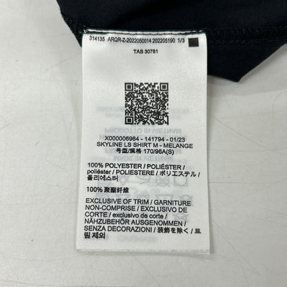 ARC'TERYX Skyline Long Sleeve Polyester Long Shirt Black Size S