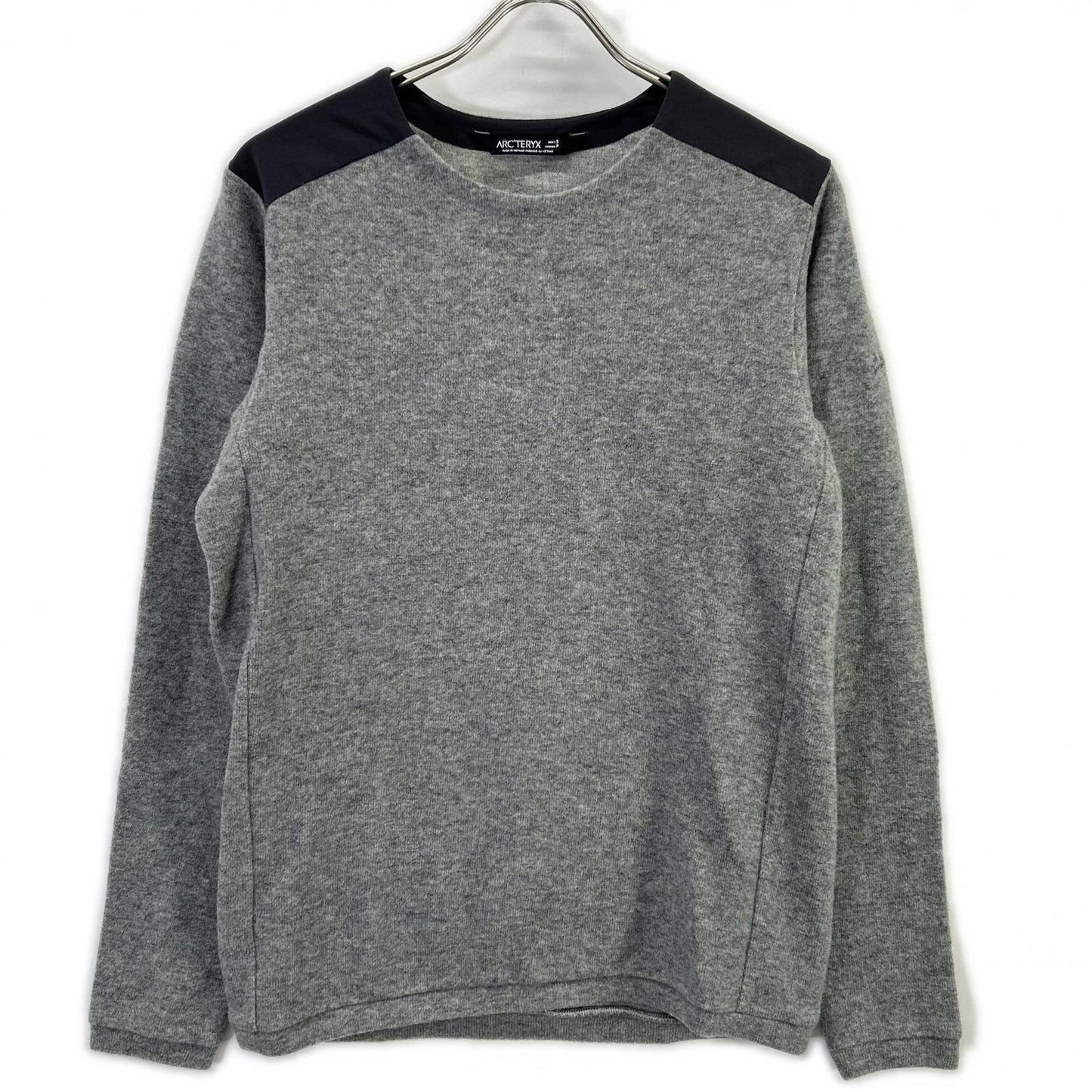 ARC'TERYX Novan Wool Crewneck Sweater Gray Size S