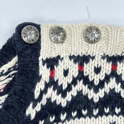POLO RALPH LAUREN Cashmere Nordic Knit Ivory Size S