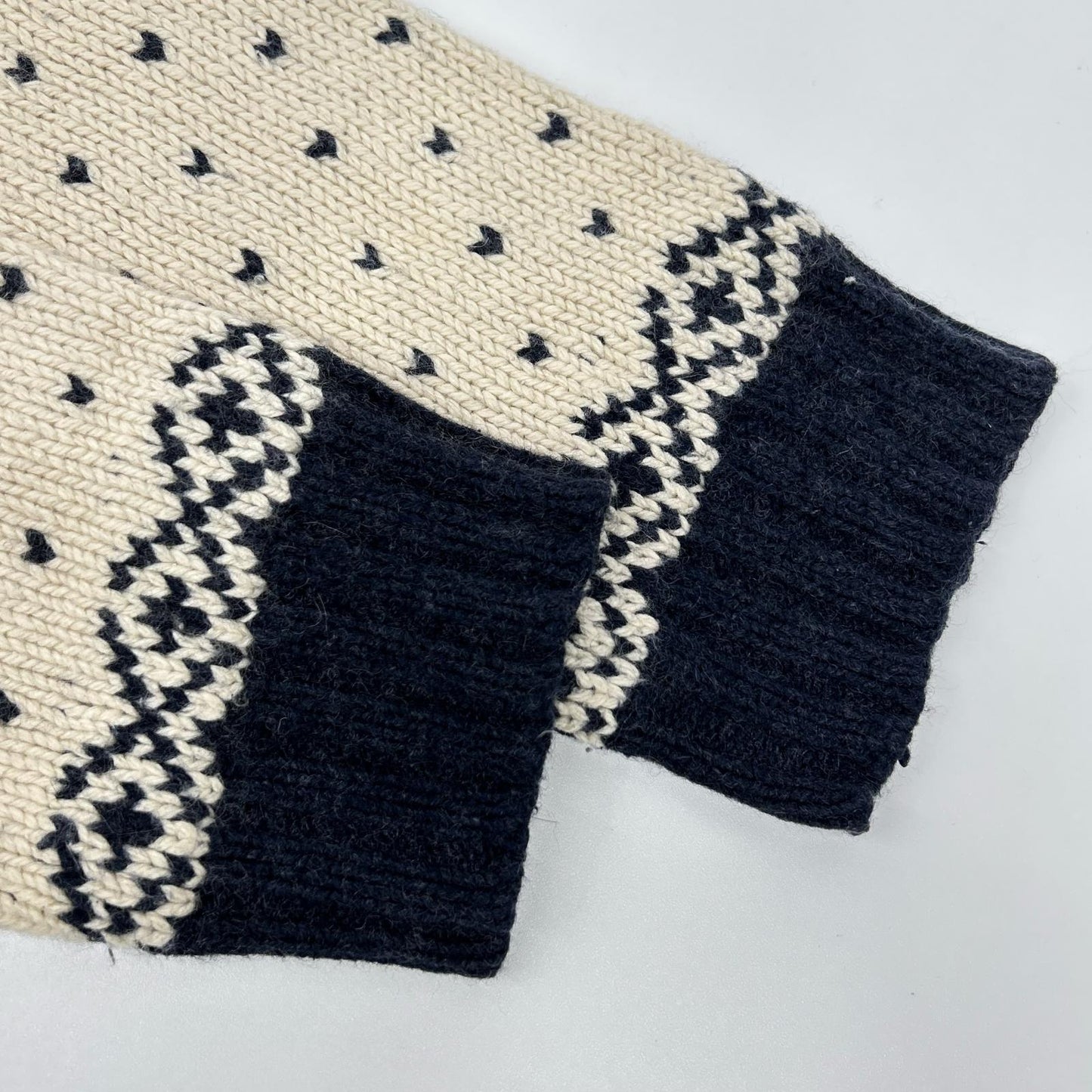 POLO RALPH LAUREN Cashmere Nordic Knit Ivory Size S