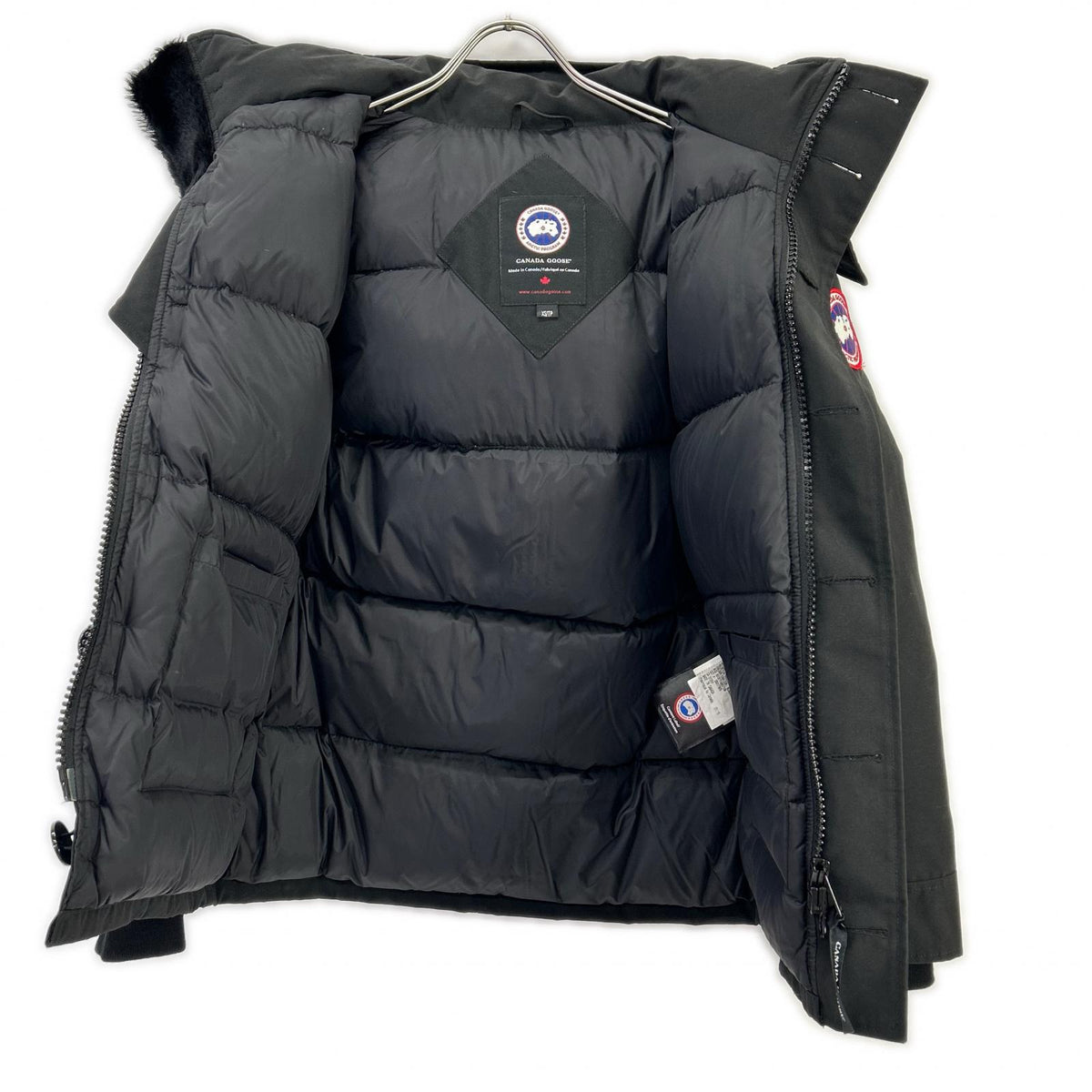 CANADA GOOSE Black Orford Down Jacket Size XS