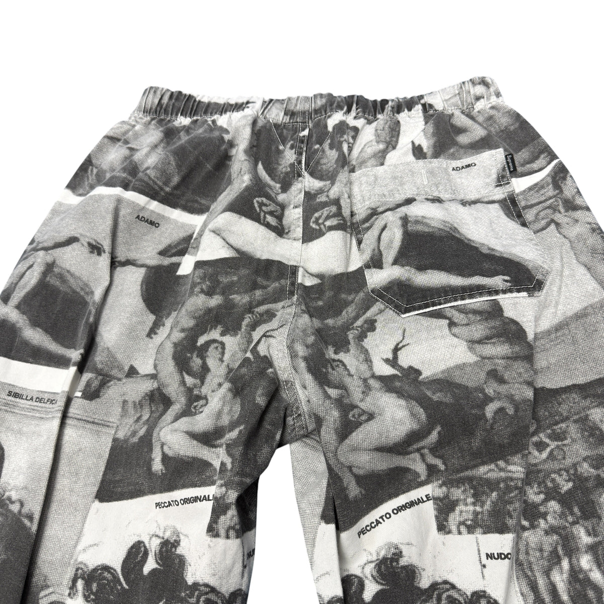 SUPREME 17AW Michelangelo All-Over Print Pant Size S