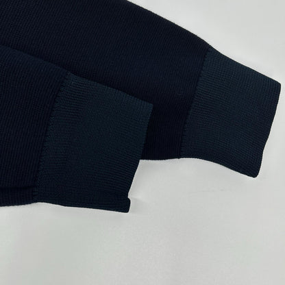 HUGOBOSS Cotton Zip-Up Cardigan Black Size S
