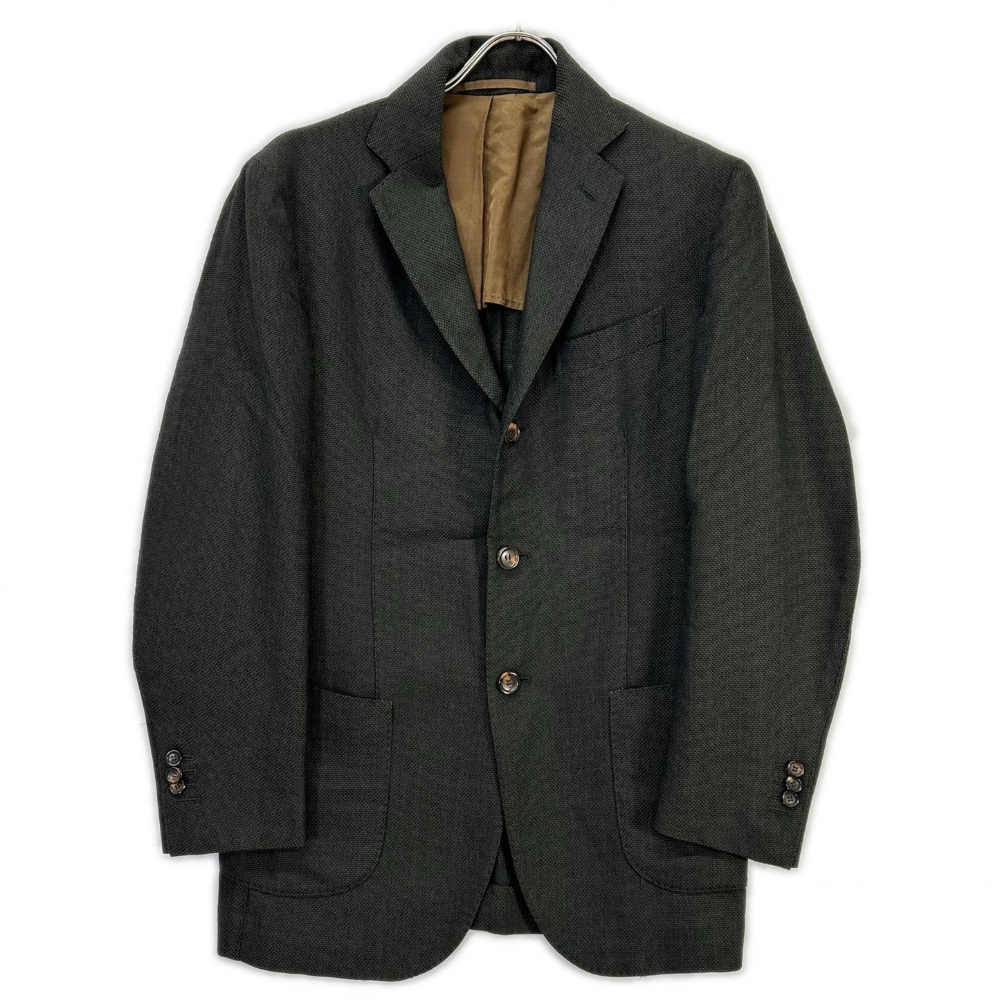 Stile Latino Wool Tailored Blazer Gray Size 40