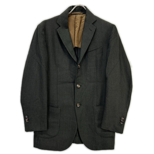 Stile Latino Wool Tailored Blazer Gray Size 40