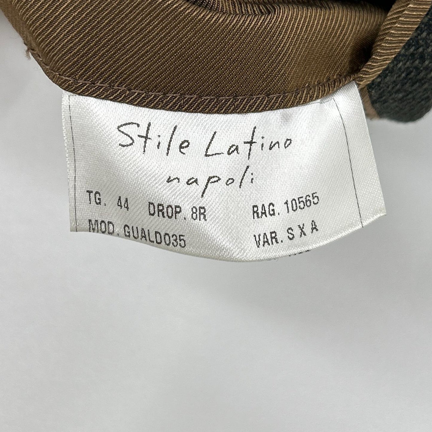 Stile Latino Wool Tailored Blazer Gray Size 40