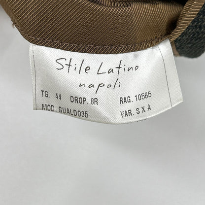 Stile Latino Wool Tailored Blazer Gray Size 40