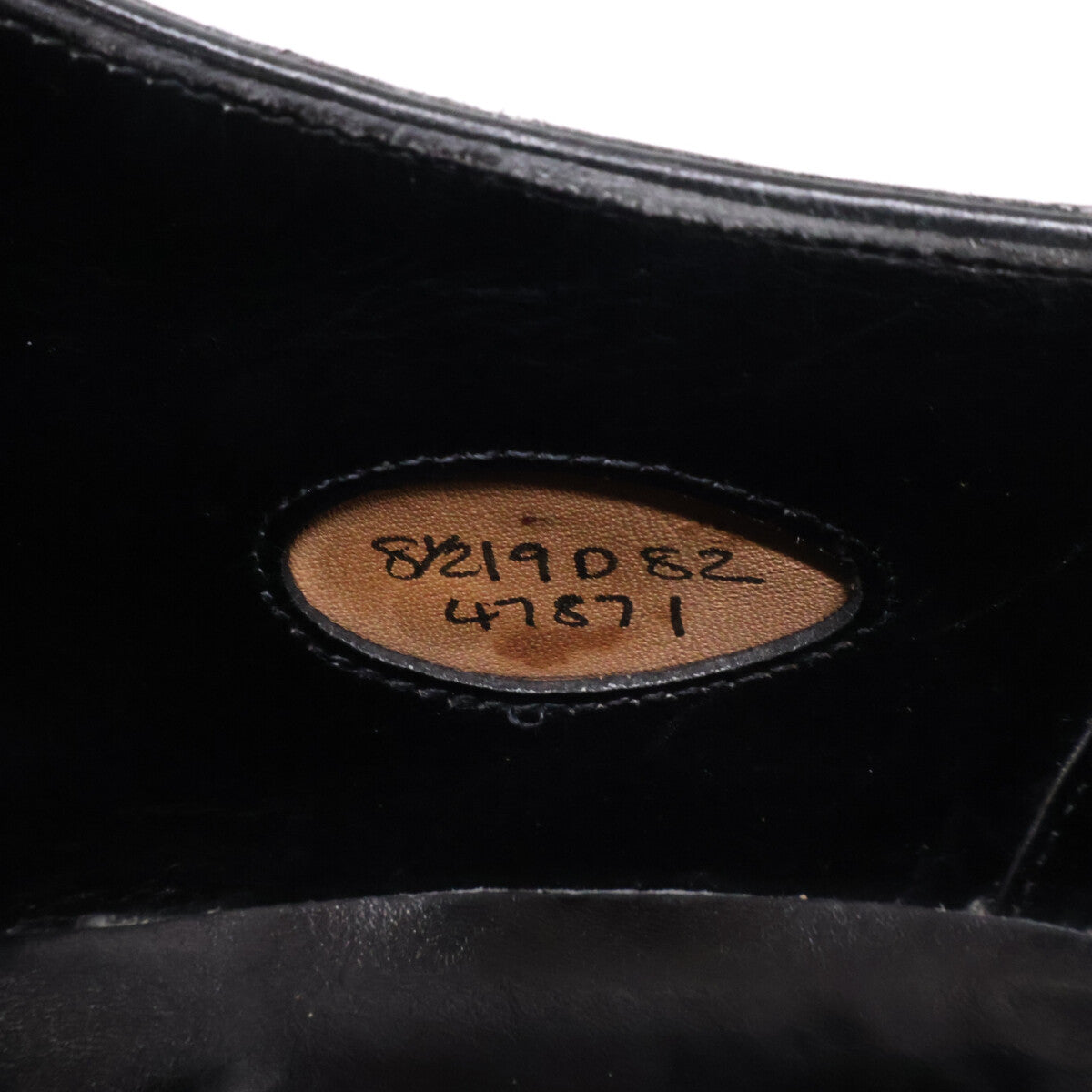 EDWARDGREEN Berkeley Punched Cap Toe Shoes Black Size 8 1/2
