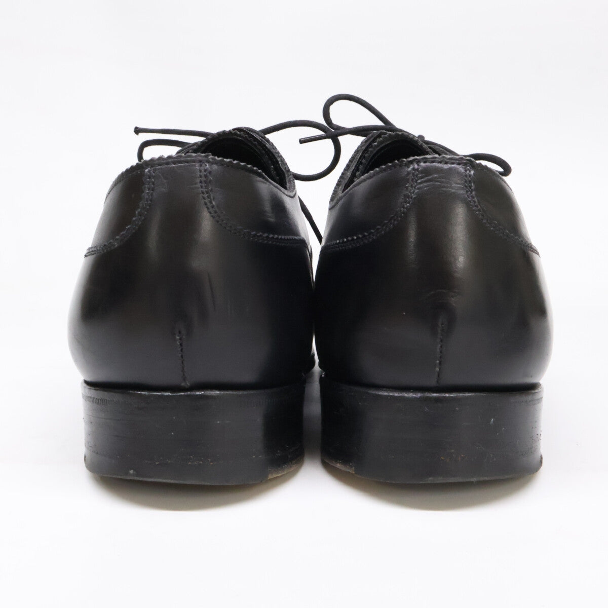 EDWARDGREEN Beaulieu Wingtip Leather Shoes Black Size 8 1/2