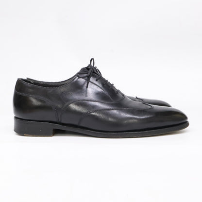 EDWARDGREEN Beaulieu Wingtip Leather Shoes Black Size 8 1/2