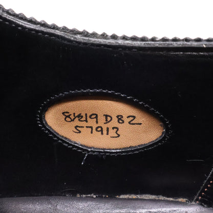 EDWARDGREEN Beaulieu Wingtip Leather Shoes Black Size 8 1/2
