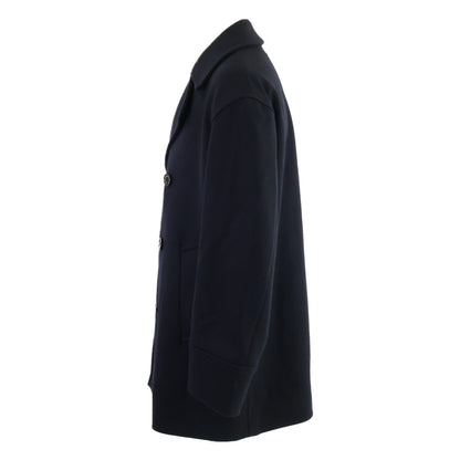 MACKINTOSH HUMBIE Wool Pea Coat Navy Size 38