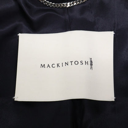MACKINTOSH HUMBIE Wool Pea Coat Navy Size 38
