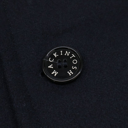 MACKINTOSH HUMBIE Wool Pea Coat Navy Size 38