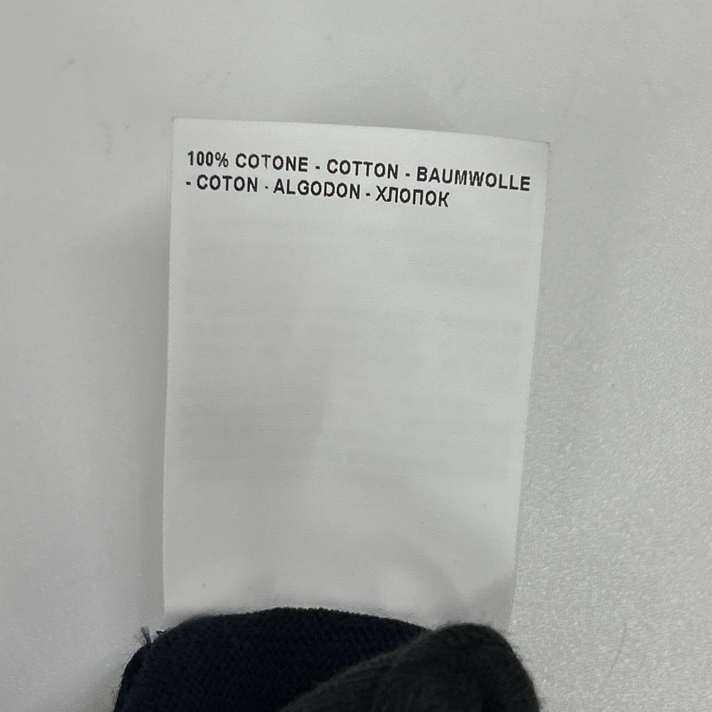 GRAN SASSO Navy Cotton Skipper S/S Knit Size 54