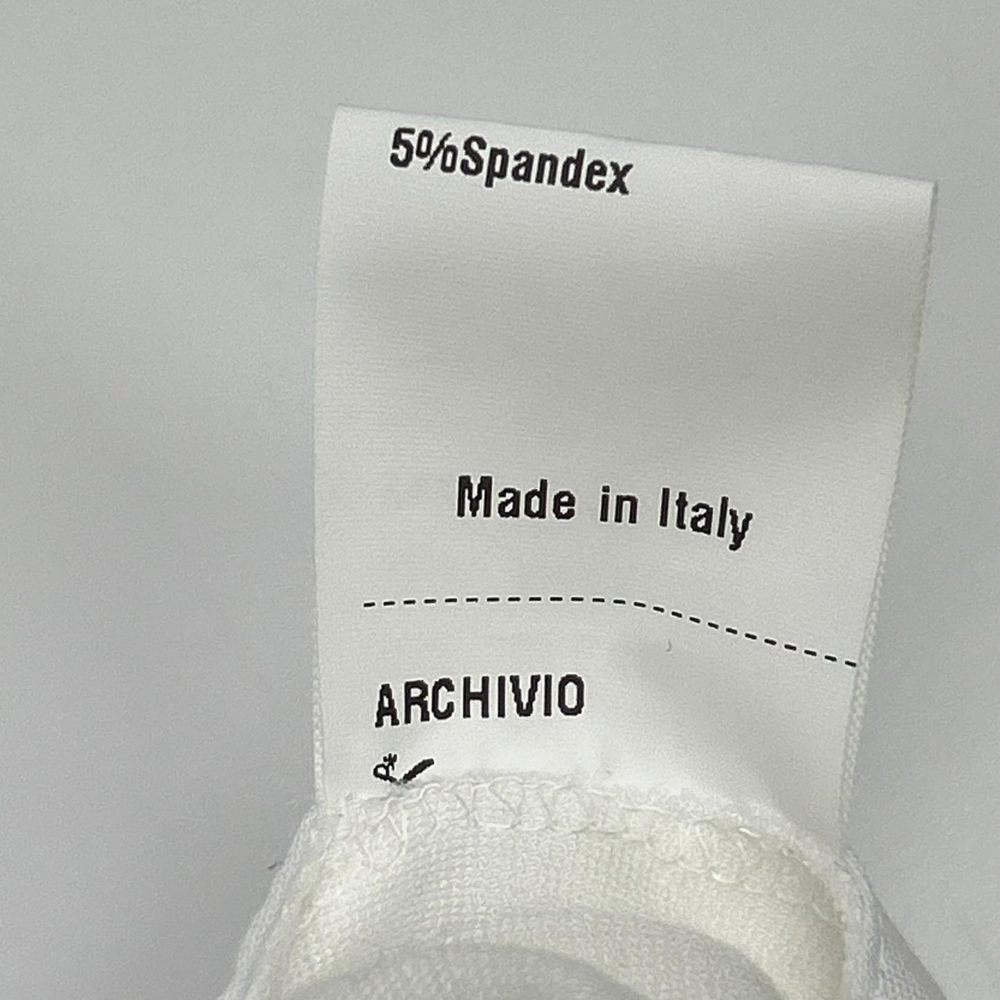 ARCHIVIO White Viscose MASACCIO Slacks Pants Size 56