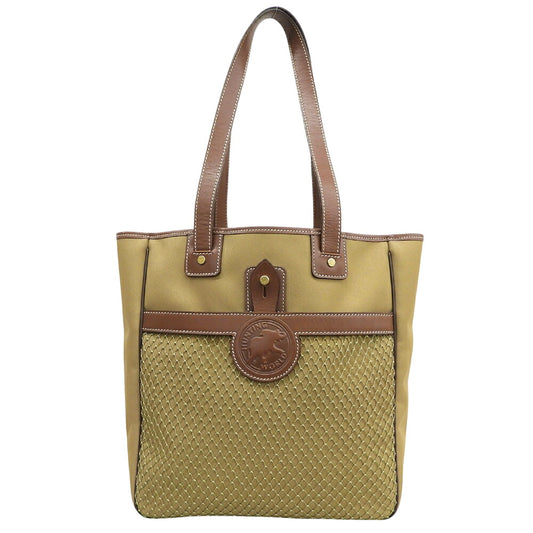 HUNTING WORLD Safari Canvas Tote Bag Khaki