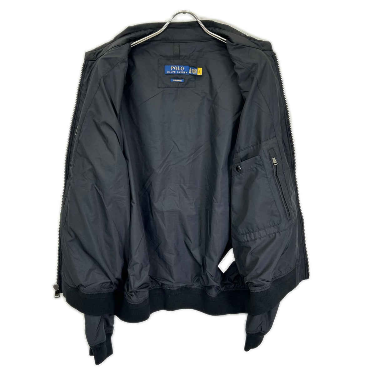 POLObyRalphLauren Performance Zip-Up Jacket Black Size XL
