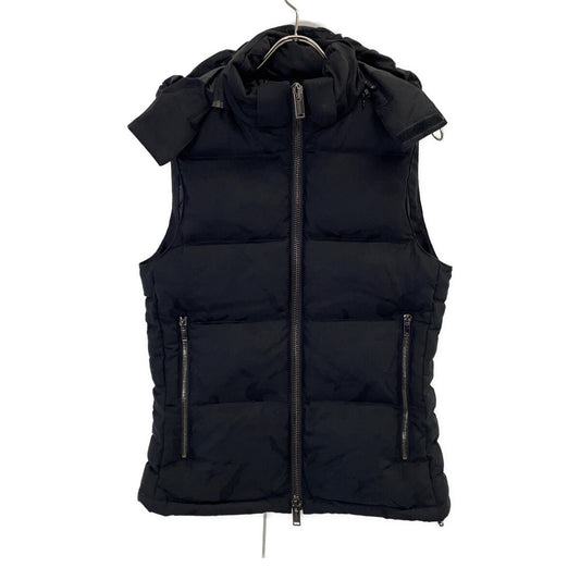 jun hashimoto Black 3-Way Camo Jacquard Down Vest Size 3