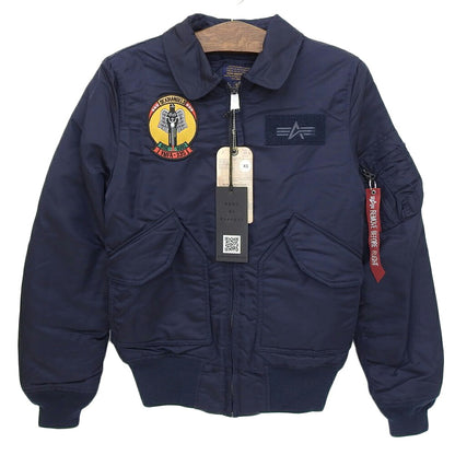 ALPHA INDUSTRIES Navy Storm Cruise Jacket Size XS