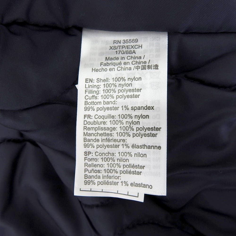 ALPHA INDUSTRIES Navy Storm Cruise Jacket Size XS