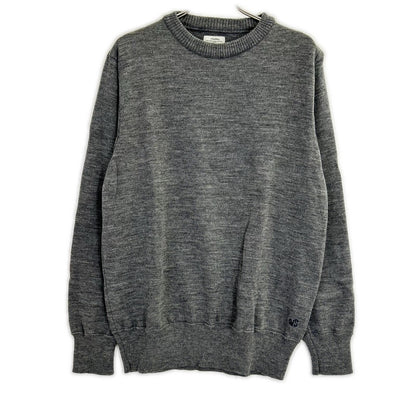 VISVIM 16SS Grey Wool Crewneck Knit Sweater