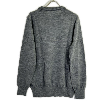 VISVIM 16SS Grey Wool Crewneck Knit Sweater