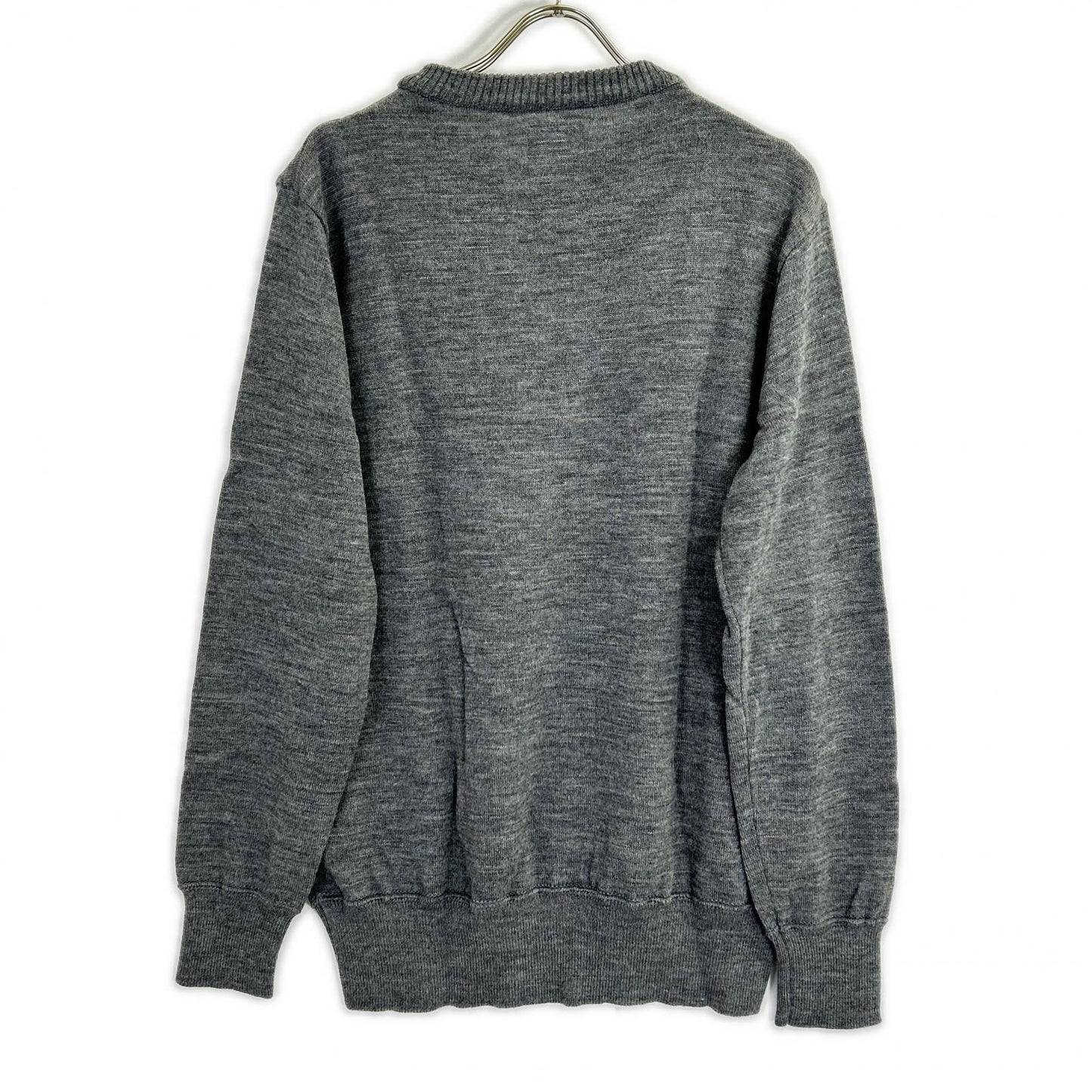 VISVIM 16SS Grey Wool Crewneck Knit Sweater