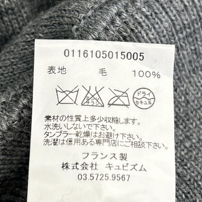 VISVIM 16SS Grey Wool Crewneck Knit Sweater