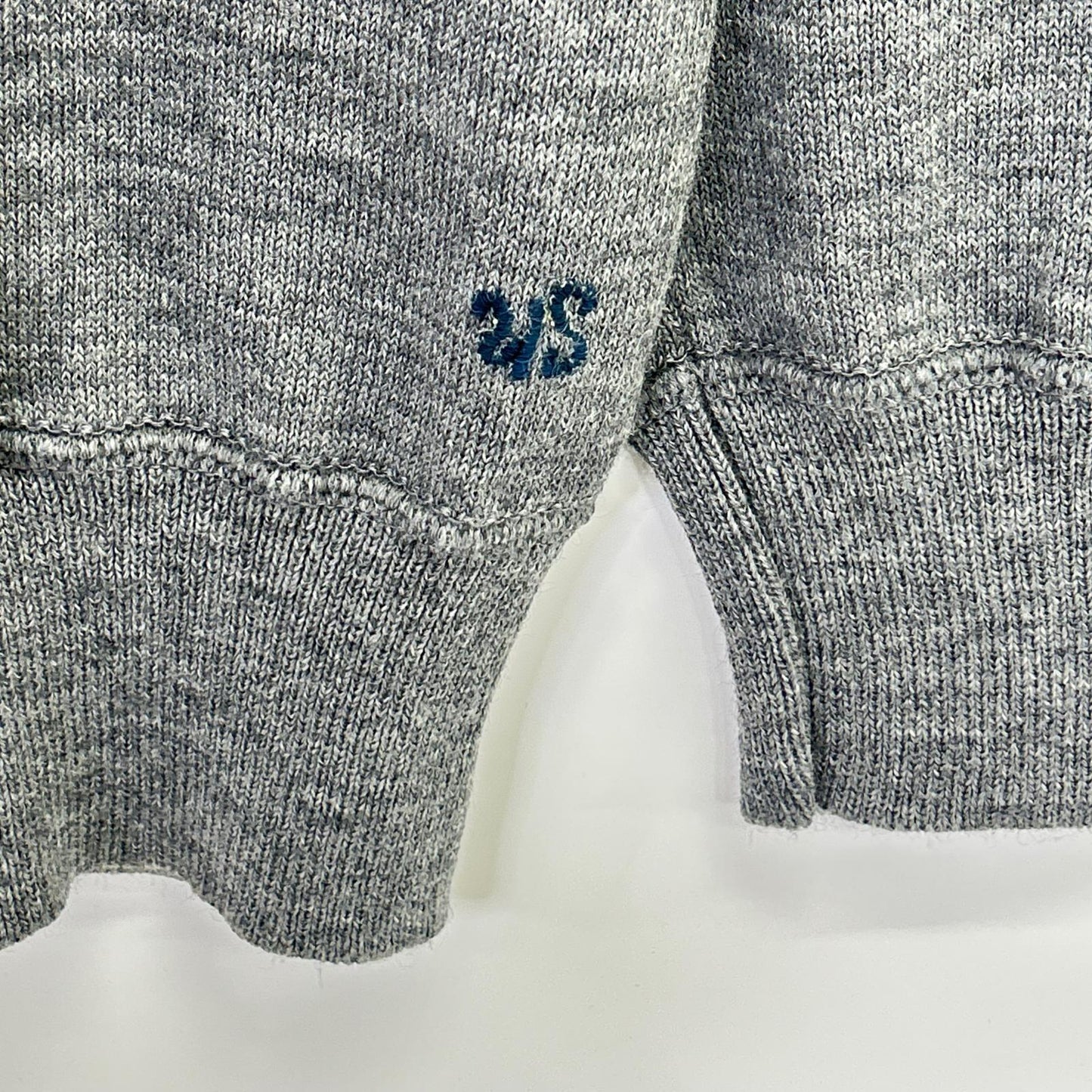 VISVIM 16SS Grey Wool Crewneck Knit Sweater