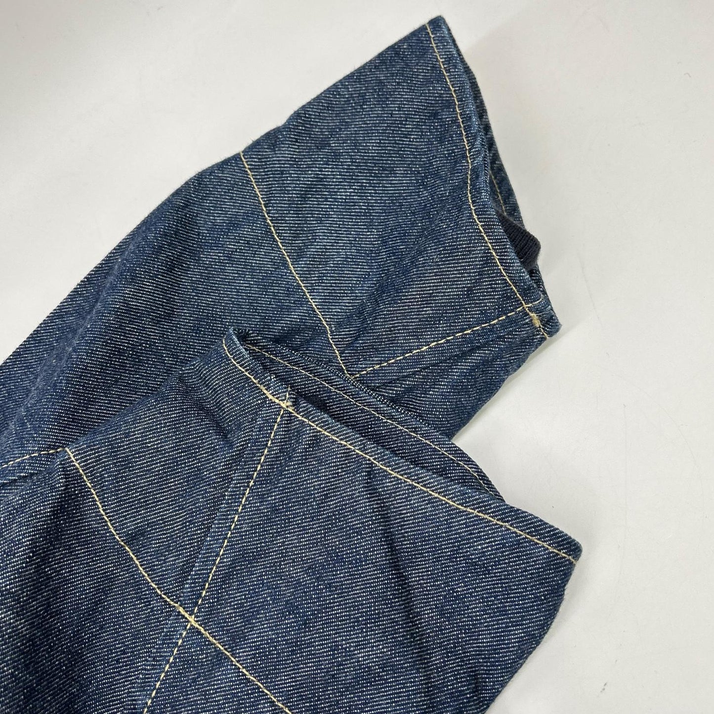 LEVI'S Indigo 00s ENGINEERED Lined Denim Coat Size M