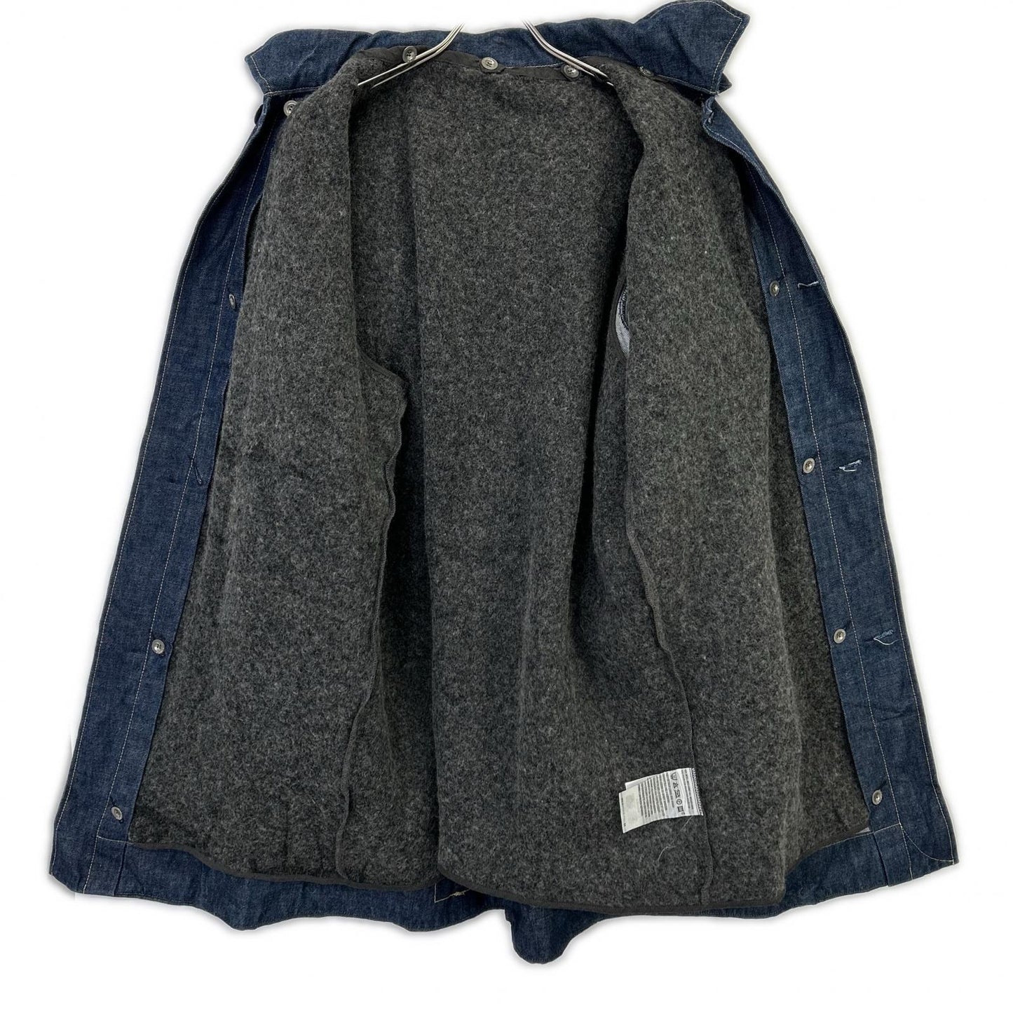 LEVI'S Indigo 00s ENGINEERED Lined Denim Coat Size M