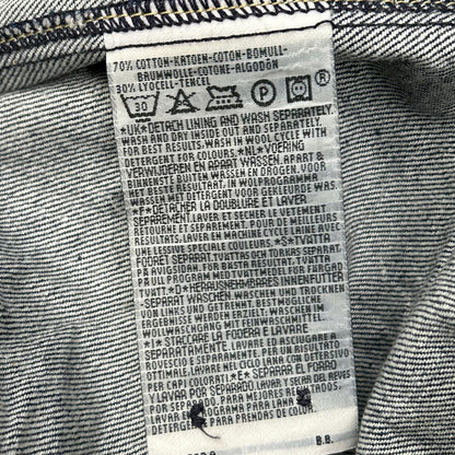 LEVI'S Indigo 00s ENGINEERED Lined Denim Coat Size M